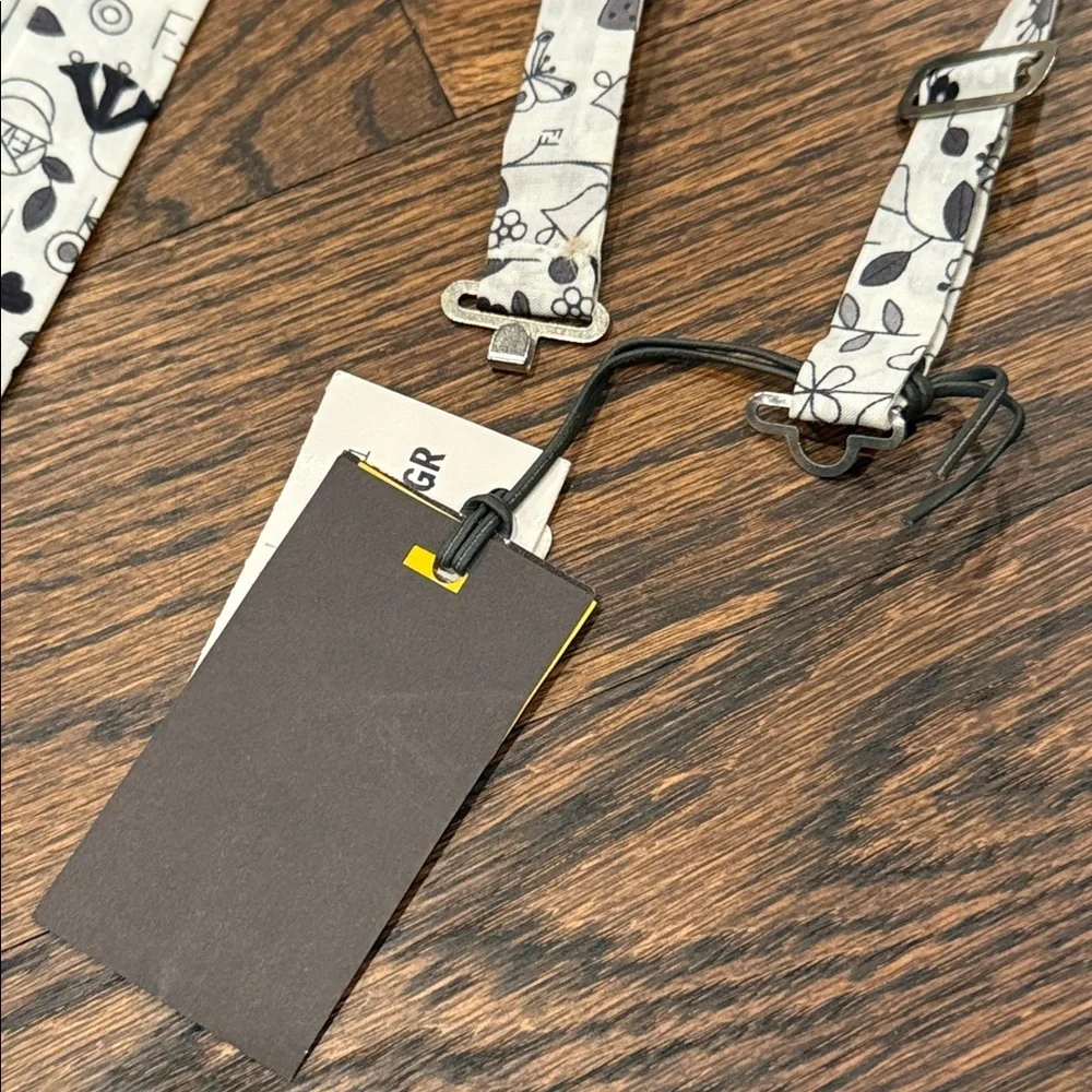 Brand New Fendi Boys Logo Tie | Designer Italian Luxury | Statement Accessory